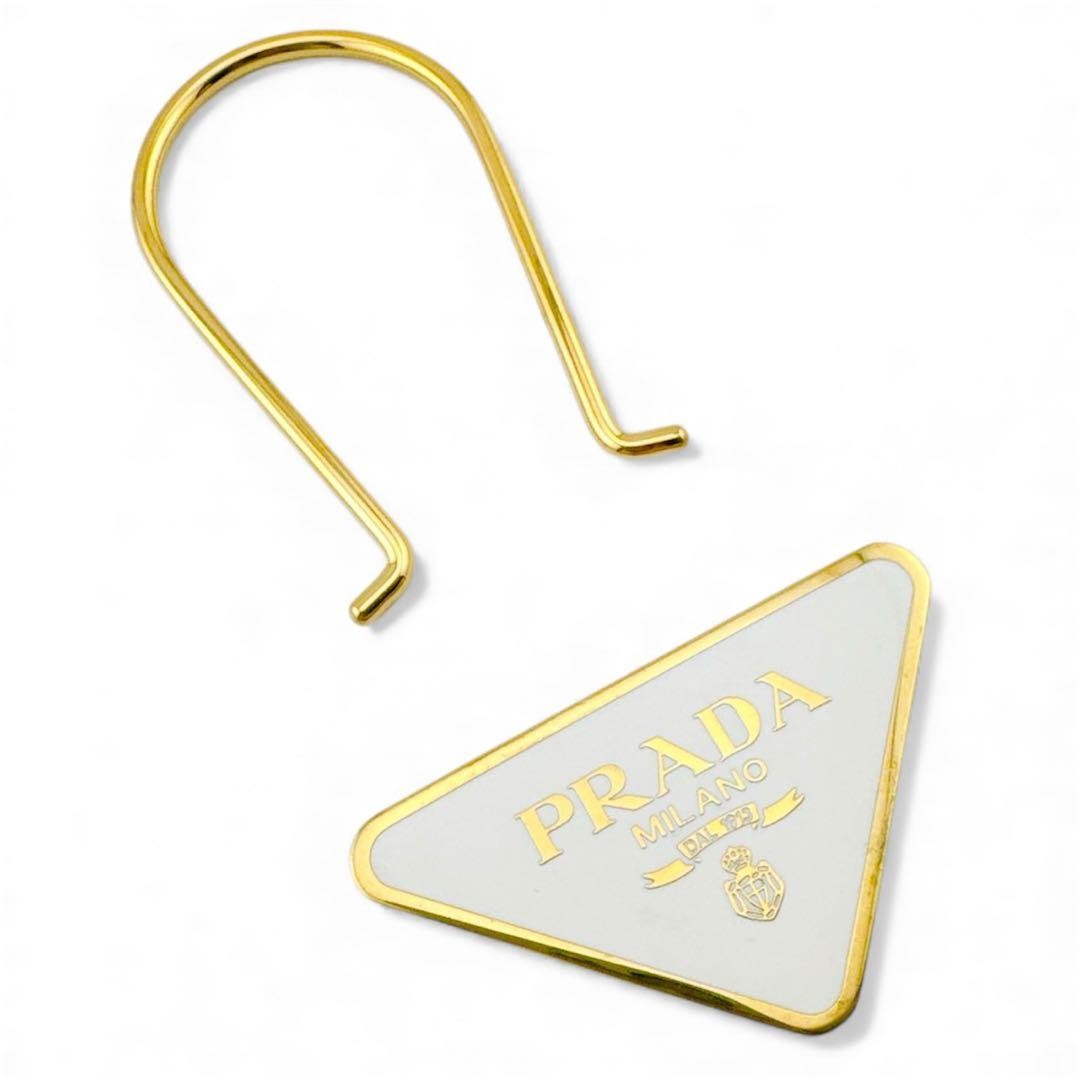 Excellent condition Prada GP triangular plate tri… - image 8