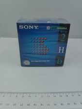 Sony HD IBM Formatted MFD 2 Micro Floppy Disk 2-Sided 10 Pack 2HD New Sealed Box