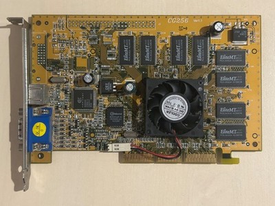 Rare NVIDIA GeForce 256 32MB SDR - PowerColor PowerGENE 32MB CG256 - Tested!