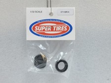 Super Tires 1108RS Silicone Tires Scalextric Porsche 911 RSR 1:32 Slot Car Part