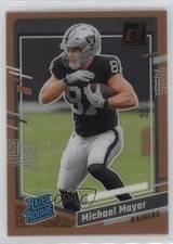 2023 Panini Clearly Donruss Rated Rookie Orange 22/75 Michael Mayer #75 16wc