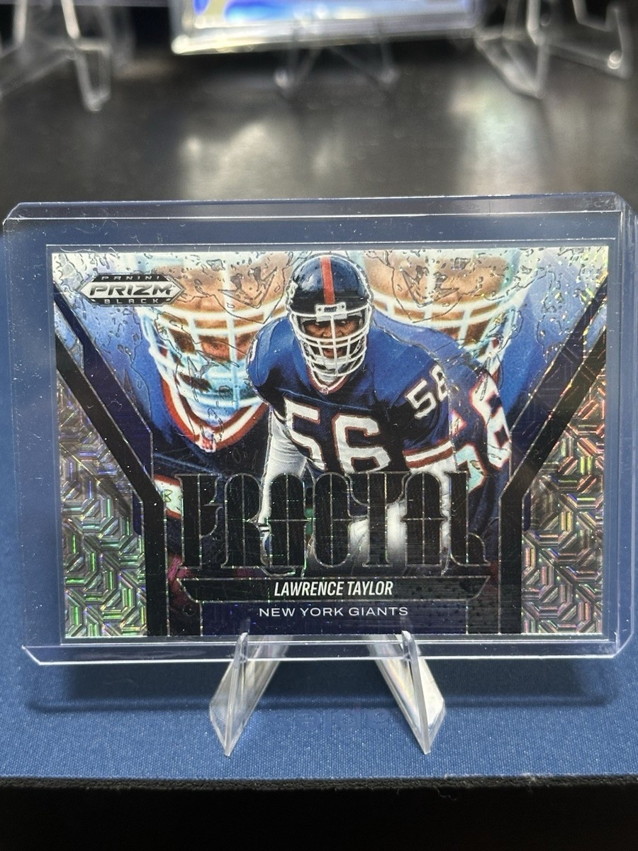 2025 Panini Prizm Black- Lawrence Taylor Blue Ice Fractal Numbered