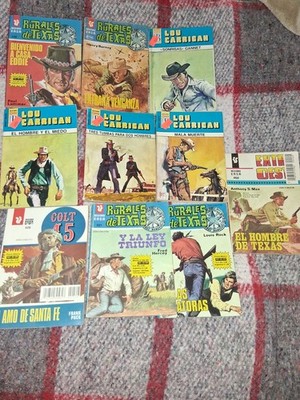 Libros De Vaqueros LOT DE 10