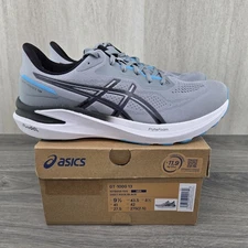 Asics GT 1000 13 Size 9.5 Mens Sheet Rock Black Grey Running Shoes