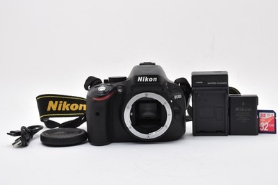 【Neuwertig】Nikon D5100 16.2MP Digital SLR Camera Body 2497 Shutter Count #295...