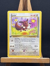 Eevee [1st Edition] #51 Prices | Pokemon Jungle | Pokemon Cards
