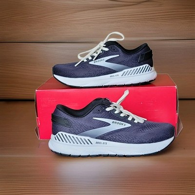 Brooks Ariel GTS 24 Women s Ebony /White Running Shoes ( Wide Width) Size 6