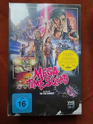 Mega Time Squad (Limited Retro Edition im VHS-Look) Blu-ray+DVD+CD * NEU & OVP *