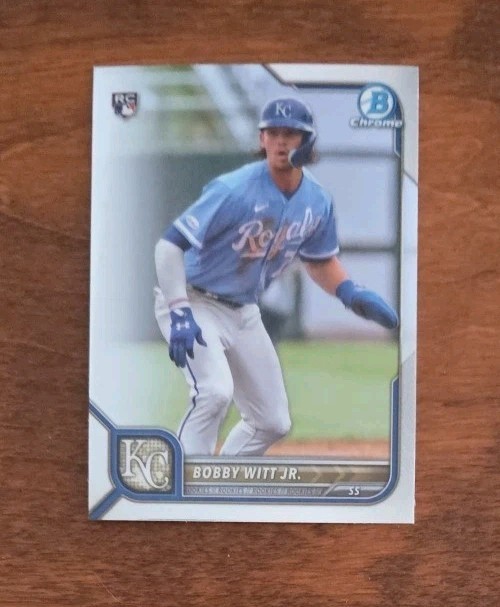 2022 Bowman Chrome - Bobby Witt Jr. #77 (RC) Kansas City Royals