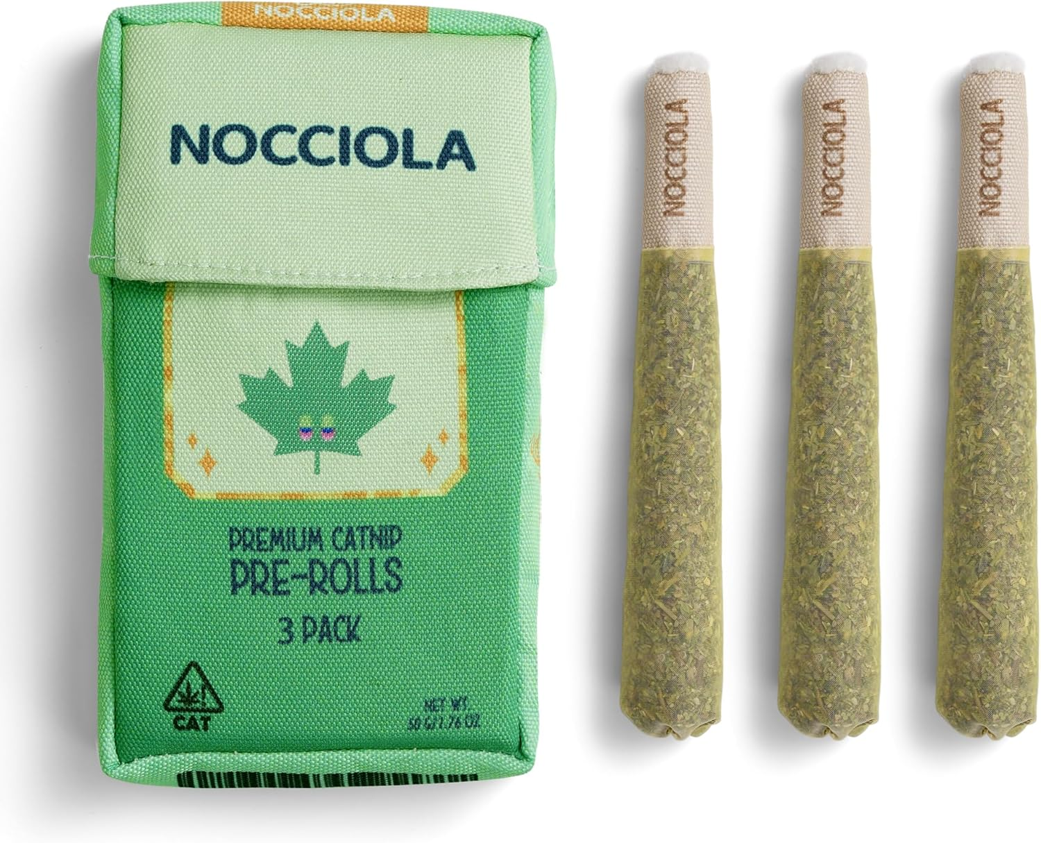 3 Pack Catnip Toys for Cats, Funny Cat Toys Filled with 100% Pure Organic Catnip