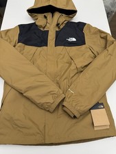 The North Face Antora Triclimate 3 in 1 Jacket Utility Brown Mens Size Small New