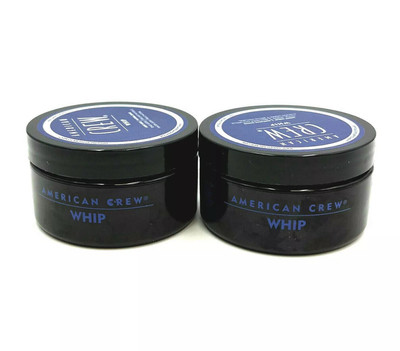 American Crew Men's Whip Styling Cream. Light Hold Natural Shine 3oz (2 Pack)