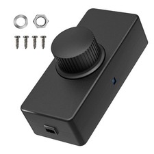 Inline LED Dimmer Switch Built-in Rotary ON/OFF And Knob Control Dimmer 3-100W