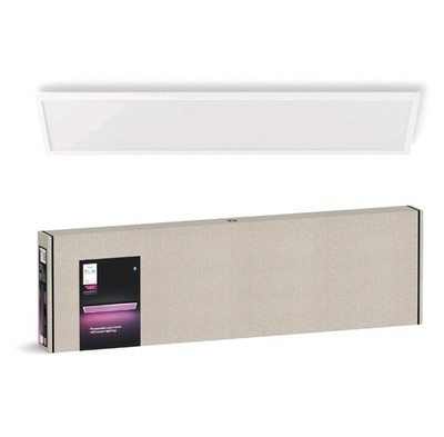 Philips Hue White & Color Ambiance Surimu Panelleuchte weiß + integrierte LED...