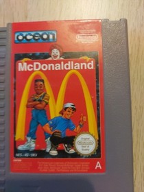 McDonaldland MC Bambini Nintendo NES Gioco PAL A Cartuccia Sciolta con Custodia Ocean
