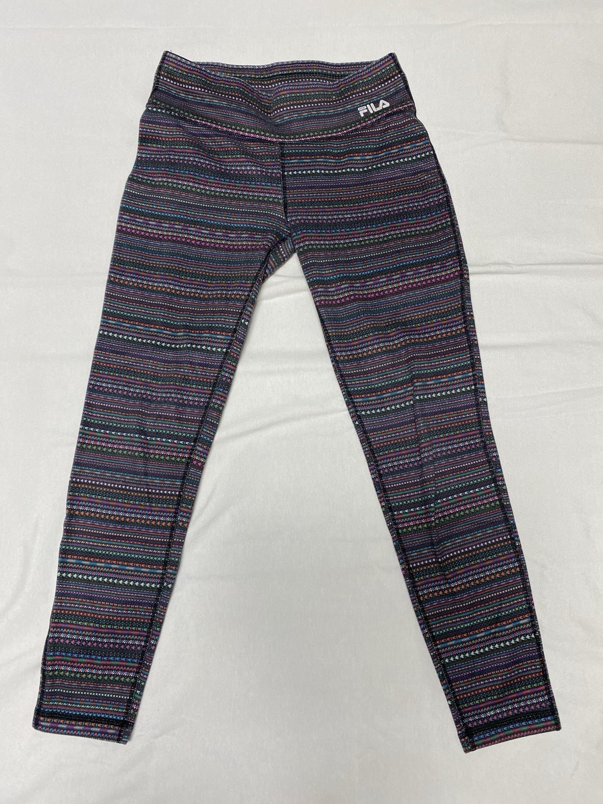 Leggings da corsa Fila donna sportivi lunghezza intera caldi taglia small (T)