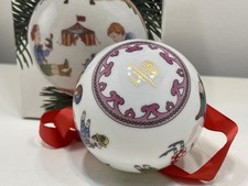 Hutschenreuther Christmas ball with original packaging 1992 - top condition.