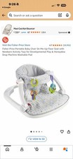 Fisher price portable sit me up baby Floor Seat with newborn activity