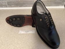 NEW Footjoy Classics Dry Premiere Leather Mens Golf Shoes black size 9D 50928