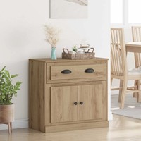Highboard Artisan-Eiche 70 X 35,5 X 67,5 Cm Holzwerkstoff