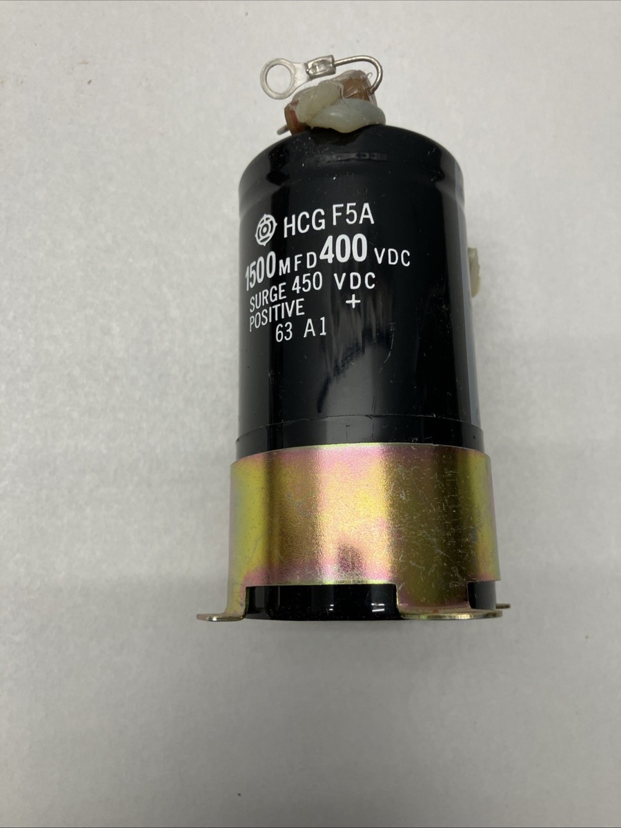 【まとめ売り】HITACHI HCGF4A 6800MFD 450VDC 18個 6800MFD450VDC Hitachi Electrolytic Capacitor - Reliable Power Supply