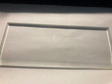 3 1/8" x 7 13/16" Beveled Glass 7/32" Thick