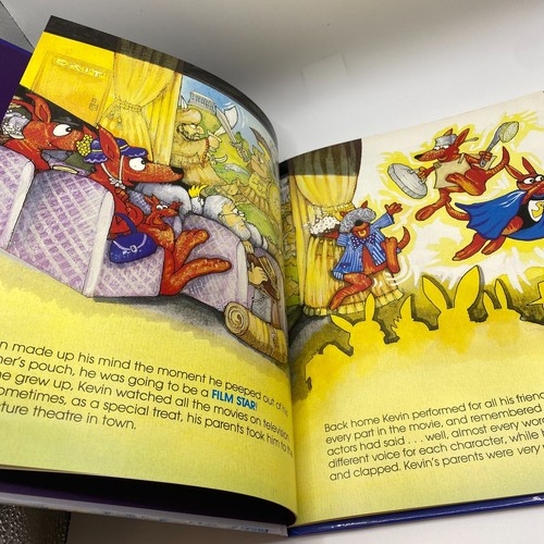 The Smartest Kangaroo in Australia Michael Salmon HC 1989 Children's Book VTG - Foto 6 di 11