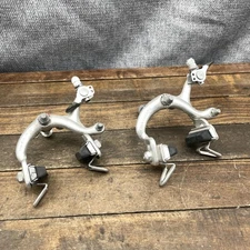 Vintage Dia-Compe N500 Side Pull Caliper Brakes Pair Front Rear Nutted Japan 80s