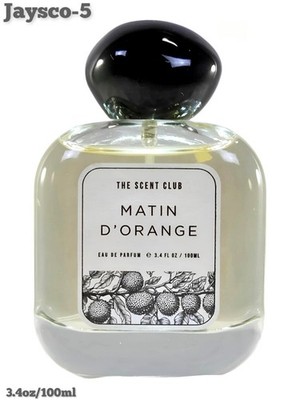 The Scent Club Martin D' Orange Eau De Parfum Spray 3.4oz/100ml New Without Box