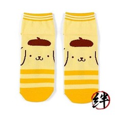 Pompompurin Peekaboo Striped Ankle Socks  One...