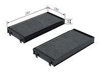 NEU - Bosch 1987432419 Filter, Innenraumluft FüR BMW