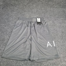 Jordan Shorts Boys XL Smoke Gray Jumpman Nike Air Training Youth Kids 13-15 Yrs