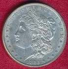 1885 MORGAN SILVER DOLLAR **VERY NICE ABOUT UNCIRCULATED** FREE SHIPPING!!