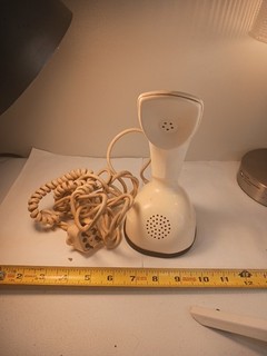 Genuine vintage Ericsson Cobra telephone Ericofon mid century Rotary Phone rare