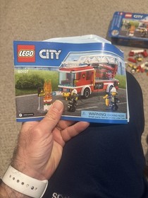 Lego City Fire Ladder Truck #60107 #2 Bag Has Never Been Opned w/Box & Figures