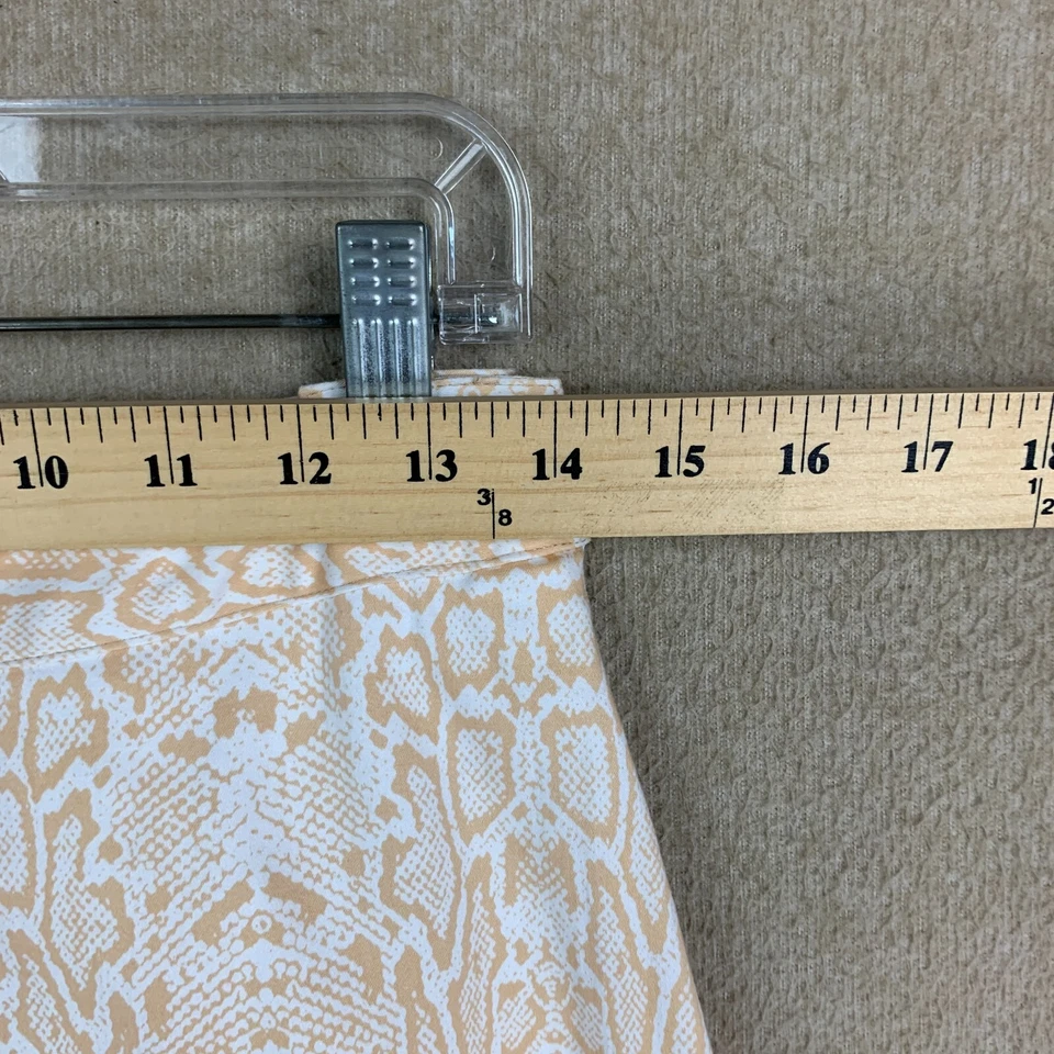 EP PRO Golf Skort Size 4 Tan Mini Skirt Python Snake Animal Print - Image 2 of 4