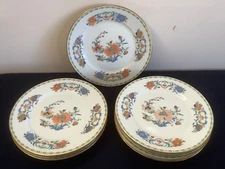 Raynaud Ceralene Vieux China Set of 8  Dessert  Plates - 7 1/2"