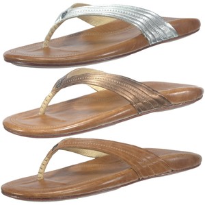 olukai leather flip flops womens
