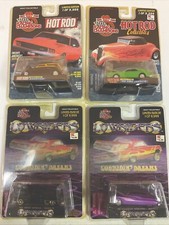 4pcs Lowriders , Hot Rod Limited Edition Racing Champions