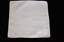 Vintage Women's Handkerchief - Floral and Square Design