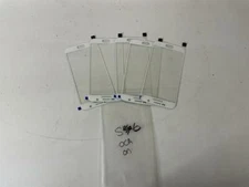 Lot of 5 Samsung WHITE S6 Front Glass Lens Replacements