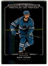 Nick Cicek 2022-23 OPC Platinum Rookie #274 San Jose Sharks
