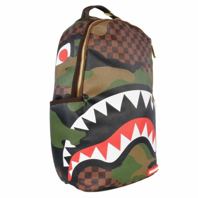 Sprayground Camo Sharks in Paris 