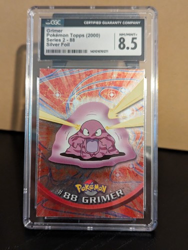 CGC NM/Mint+ 8.5 Grimer Topps Silver Foil