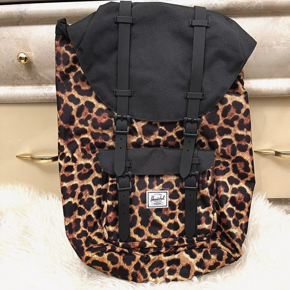 Herschel cheetah store backpack
