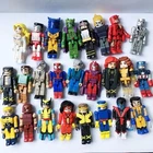 Random 10pcs Marvel Universe Avengers Building Toys Minimates Figure- No Repeat