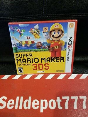 Super Mario Maker (3DS, 2016) Brand New 