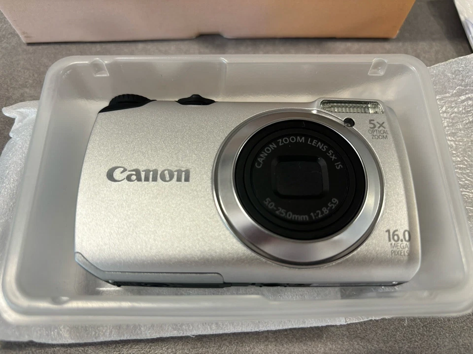Canon Powershot A3300 IS nie ausgepackt! New Old Stock! Getestet! Wie neu! - Bild 2 von 4