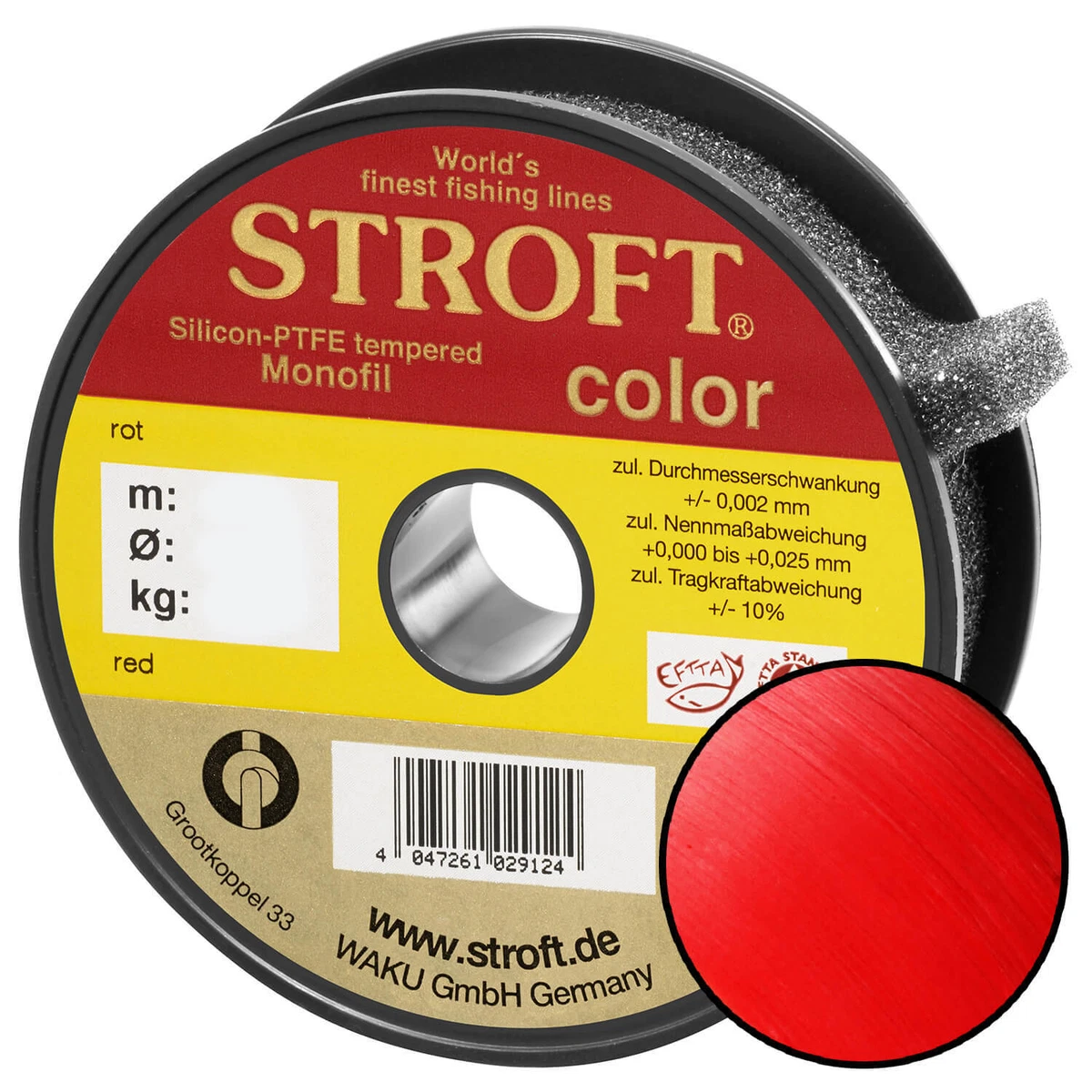 LYQNIHOB 2 Bobines de Fil de Pêche Transparent en Nylon Monofilament