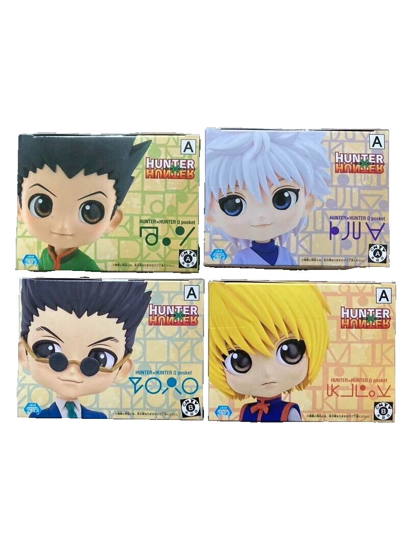 Q posket Hunter x Hunter Gon Killua Leorio Kurapika Figure A Set